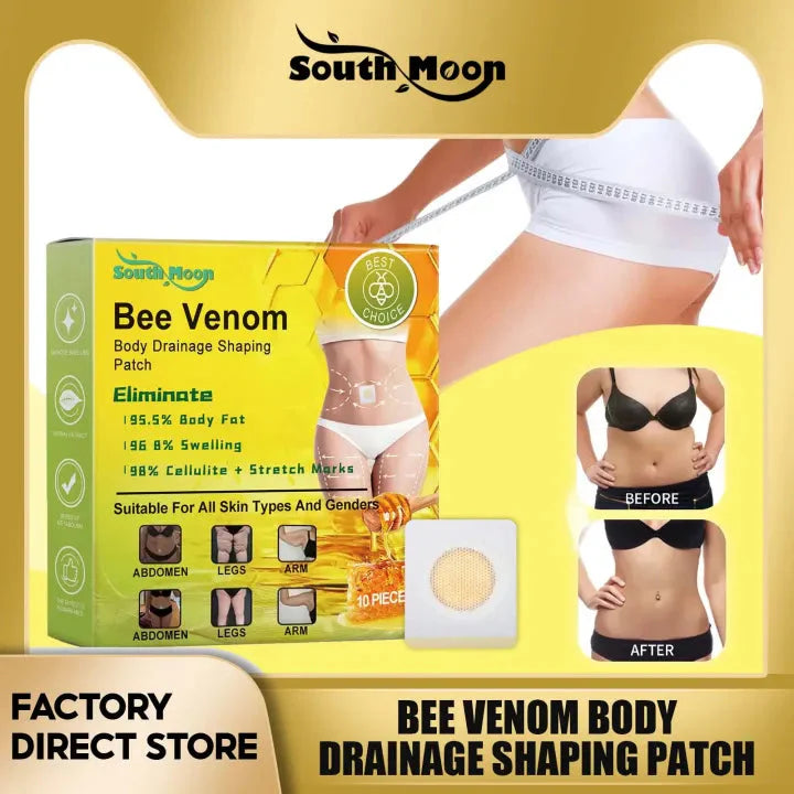 Bee Venom Drainage & Slimming Belly Patches (BUY 1 GET 1 FREE)