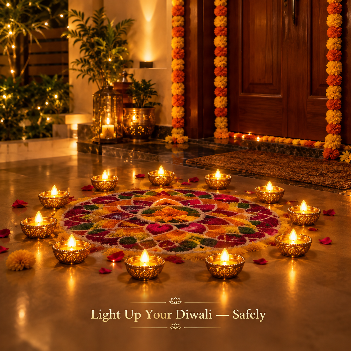 Magic Water Sensor Diya – Pack of 12