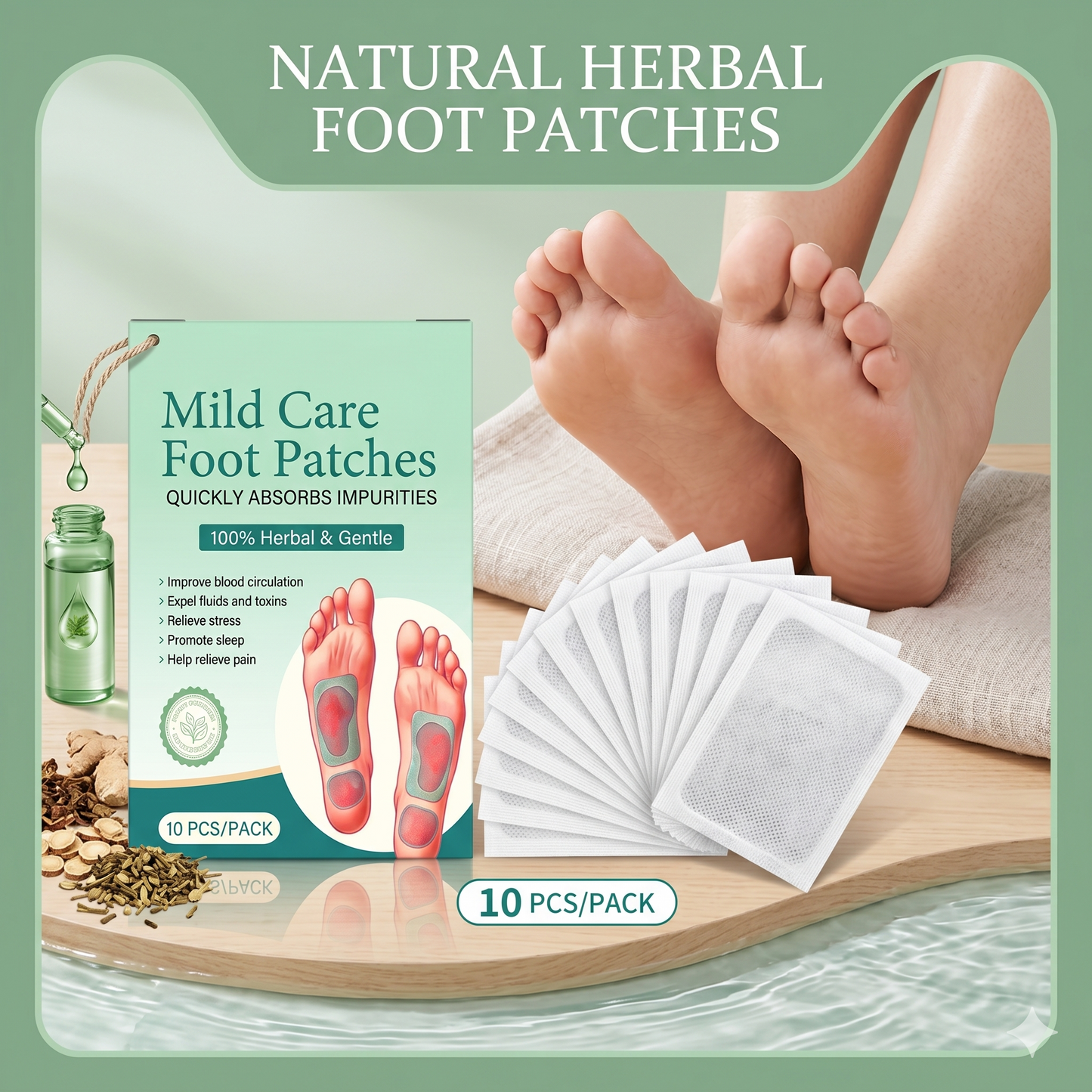 Detox Foot Pads BUY 1 GET 1 FREE
