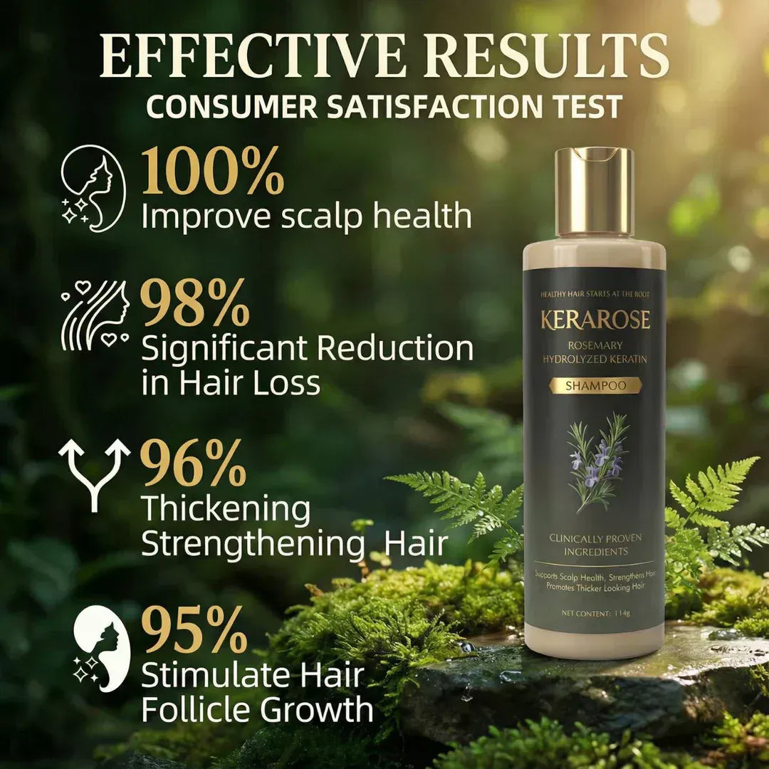 Kerarose Rosemary Shampoo For Hair Growth (MALE & FEMALE)